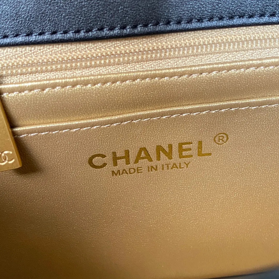 Chanel CF square with golden ball 1786
