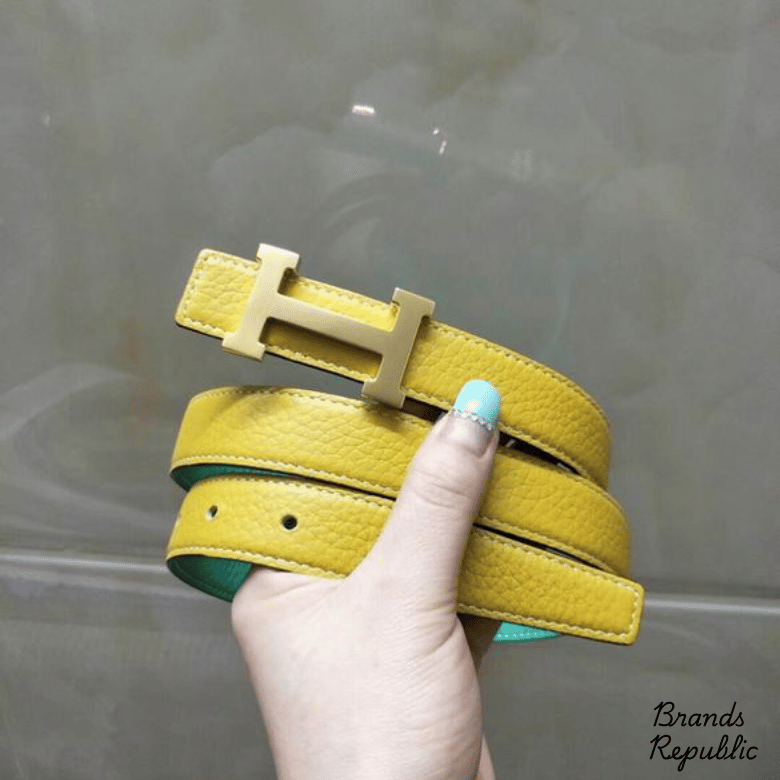 Hermès 25MM “H” (Constance) Reversible Leather Belts