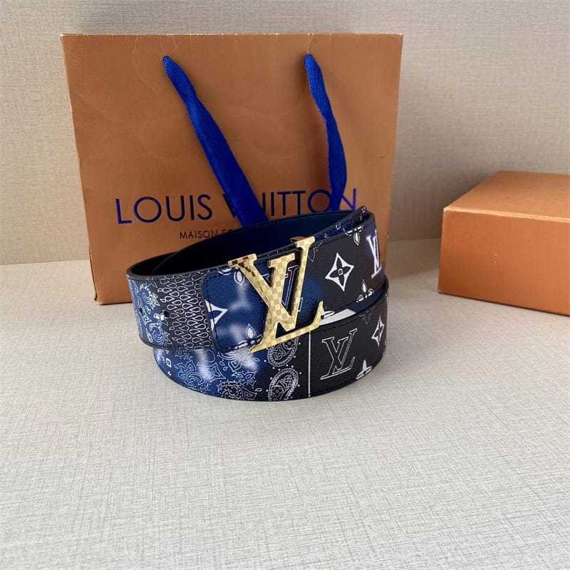 Louis Vuitton サンチュール LV イニシャル リバーシブル ベルトM0530