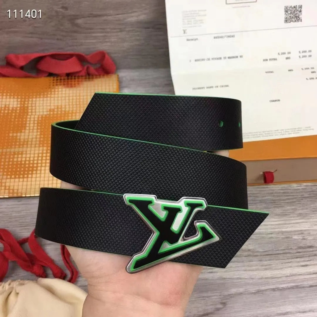 LOUIS VUITTON ロゴ ベルト M0641T