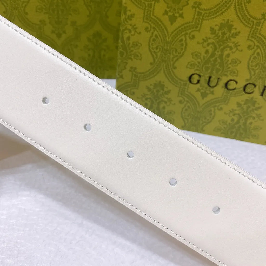 gucci vintage letter G buckle wide belt