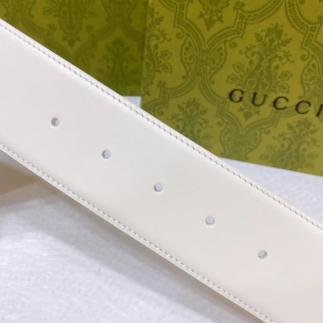 gucci vintage letter G buckle wide belt