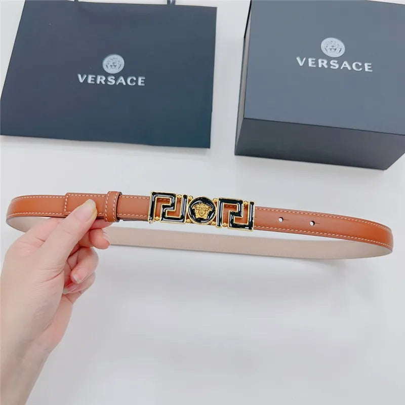 versace reversible original calfskin nubuck bottom belt