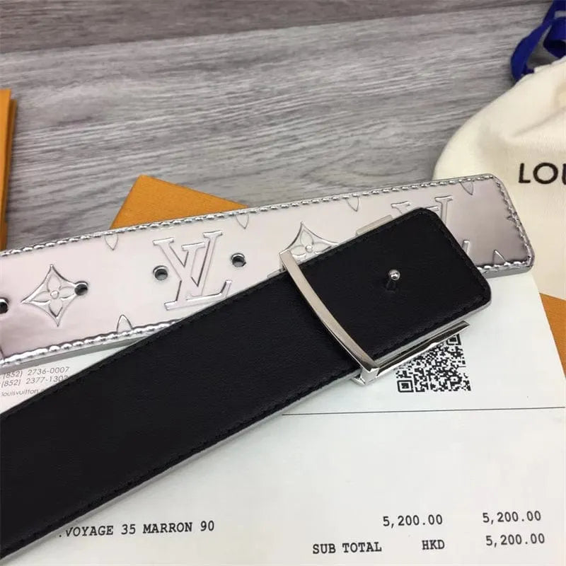 Louis Vuitton サンチュール・LVイニシャル 40MM リバーシブルMP303V
