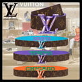 Louis Vuitton サンチュール・LVピラミッド 40MM リバーシブル ベルトM0495