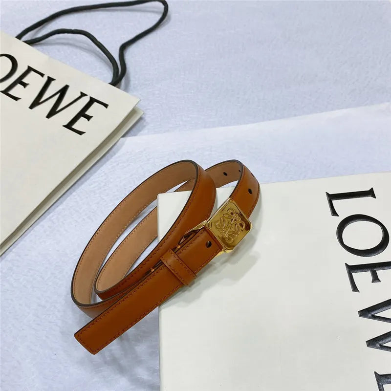 loewe loewe Amazona padlock belt in smooth calfskin