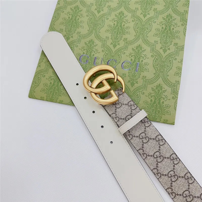 gucci new double-sided original calfskin belt