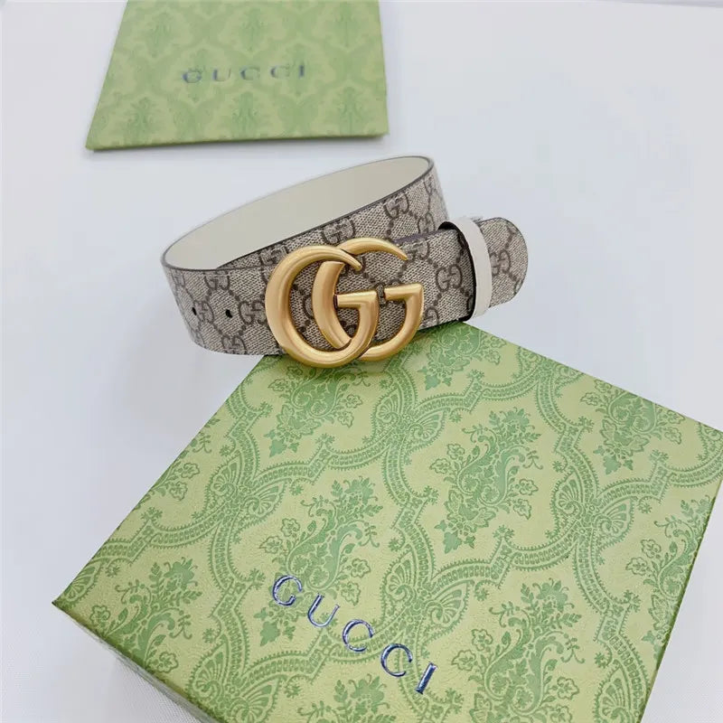 gucci new double-sided original calfskin belt