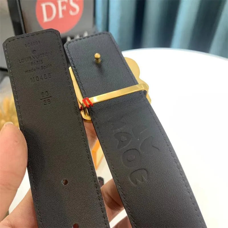 Louis Vuitton サンチュール・LVタイガー 40MM リバーシブルベルトM0486ブラック