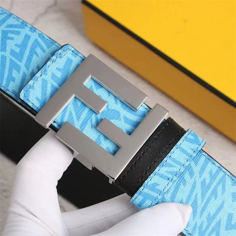 FENDI FFロゴ レザー ル ベルト4.0cm