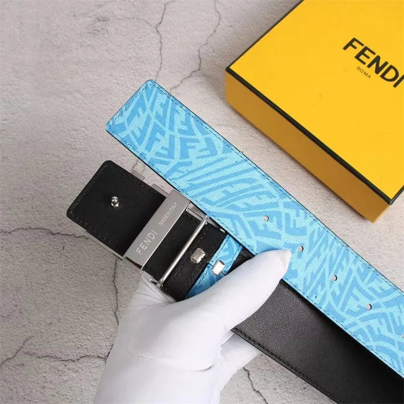 FENDI FFロゴ レザー ル ベルト4.0cm