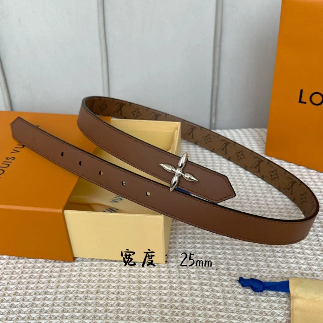 louis vuitton LV reversible women s original single belt
