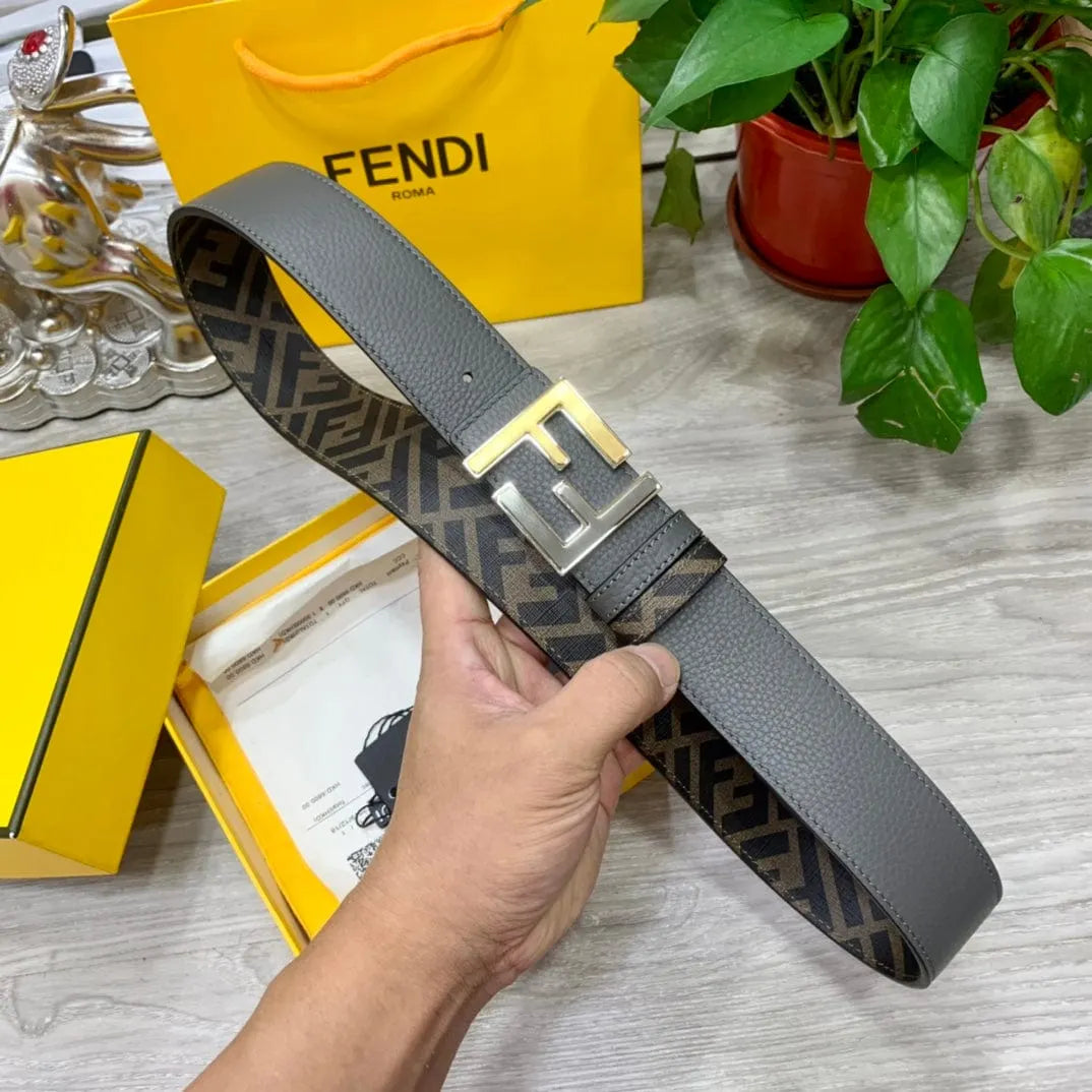 ★FENDI★リバーシブル FF レザーベルト4.0cm