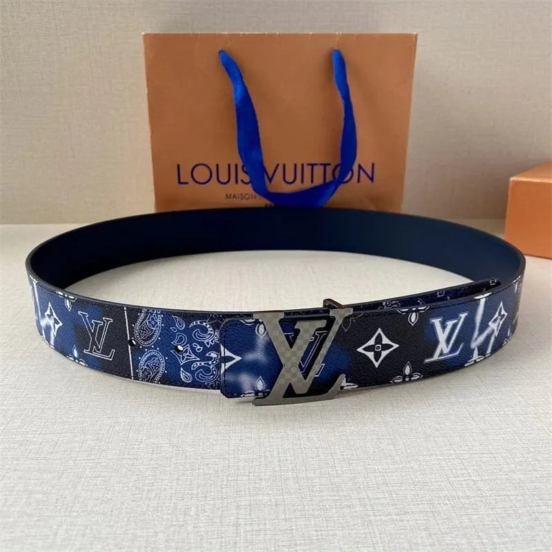 Louis Vuitton サンチュール LV イニシャル リバーシブル ベルトM0530