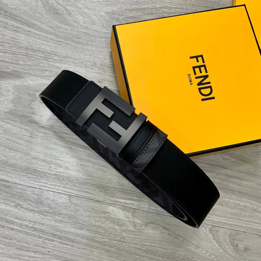 ★FENDI★リバーシブル FF レザーベルト4.0cm