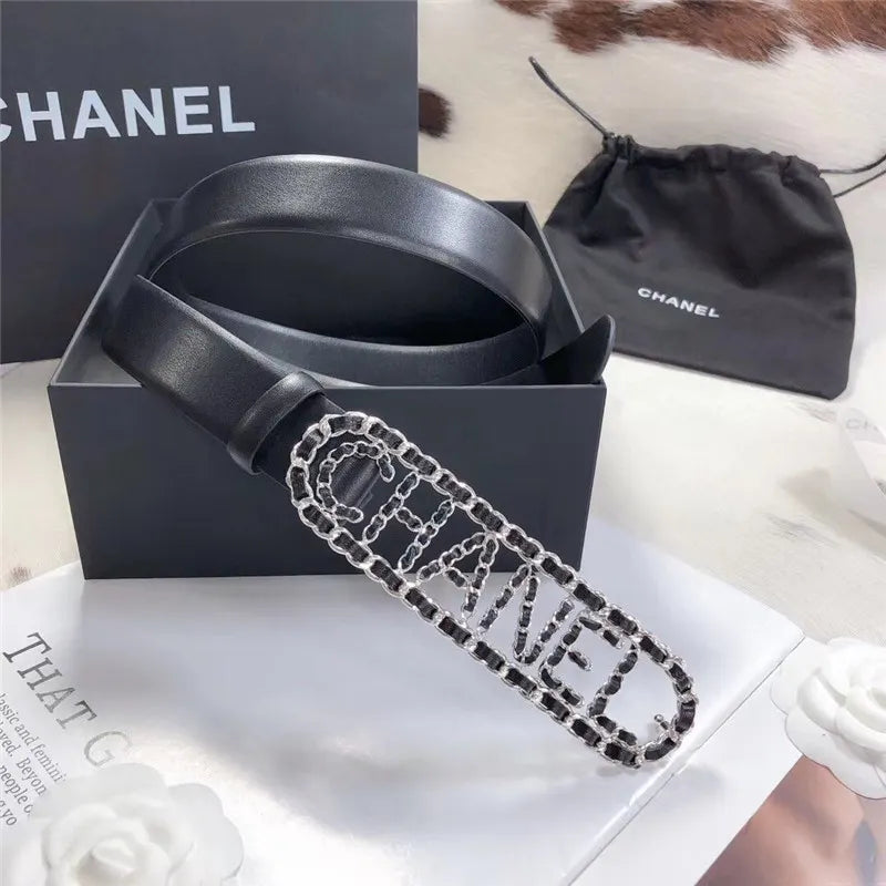 chanel color belt