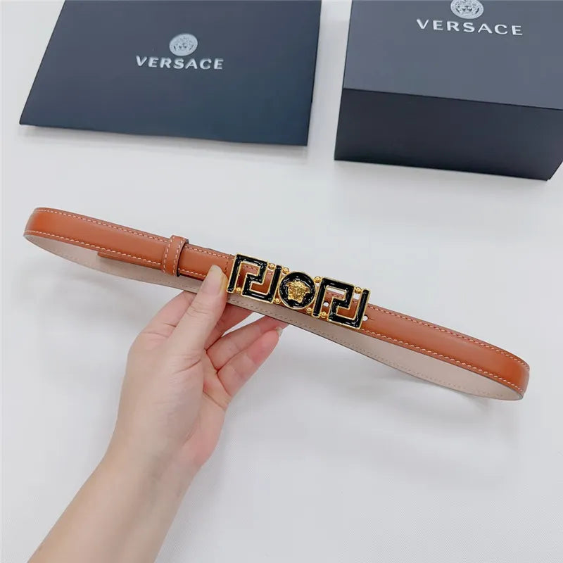 versace reversible original calfskin nubuck bottom belt