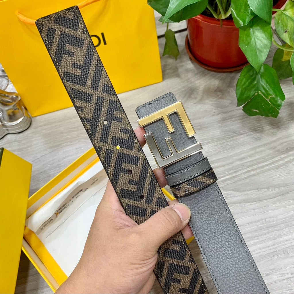★FENDI★リバーシブル FF レザーベルト4.0cm