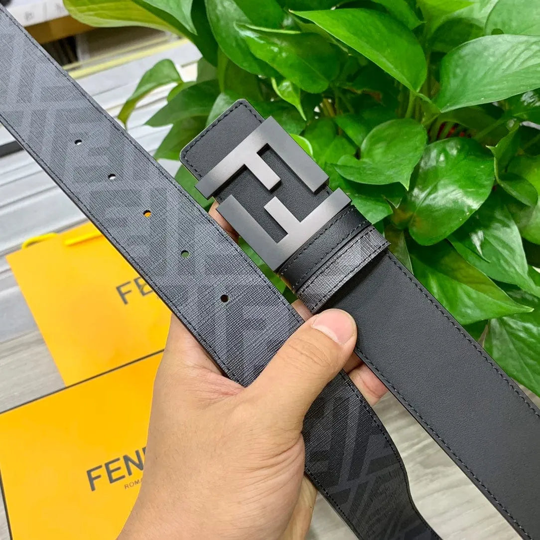 ★FENDI★リバーシブル FF レザーベルト4.0cm