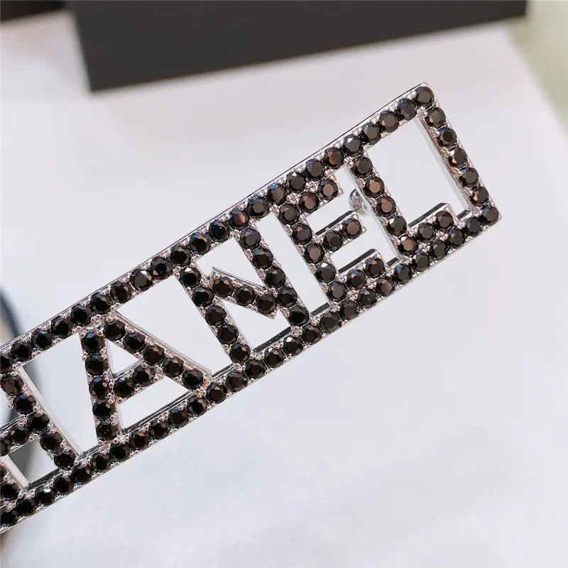 chanel stainless steel buckle diamond calfskin belt