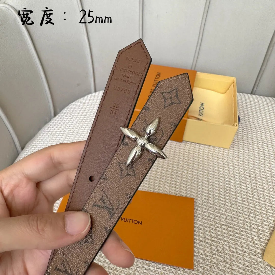 louis vuitton LV reversible women s original single belt