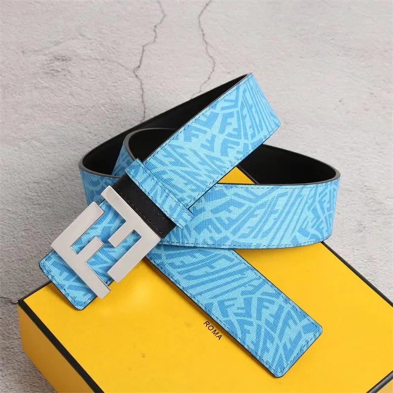 FENDI FFロゴ レザー ル ベルト4.0cm