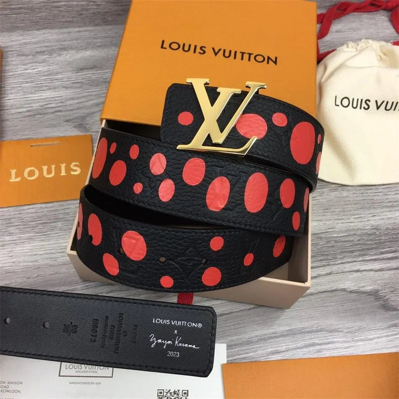 Louis Vuitton 草間彌生 40mm ドット リバーシブルベルトM0673T