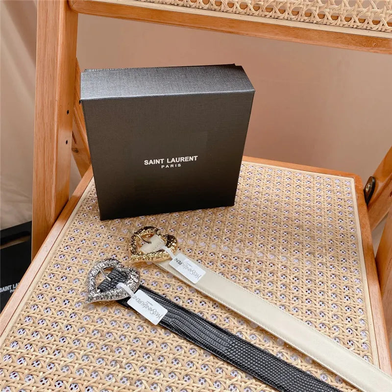 YSL classic belt