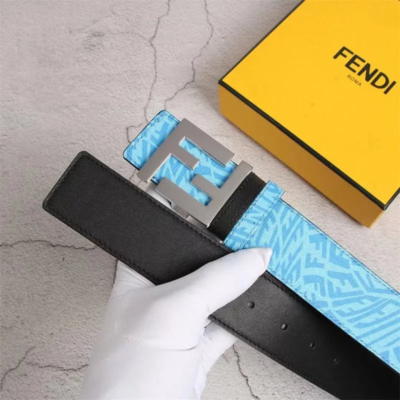 FENDI FFロゴ レザー ル ベルト4.0cm