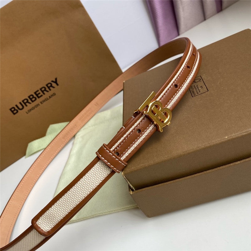 burberry B buckle belt