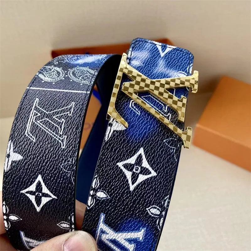 Louis Vuitton サンチュール LV イニシャル リバーシブル ベルトM0530