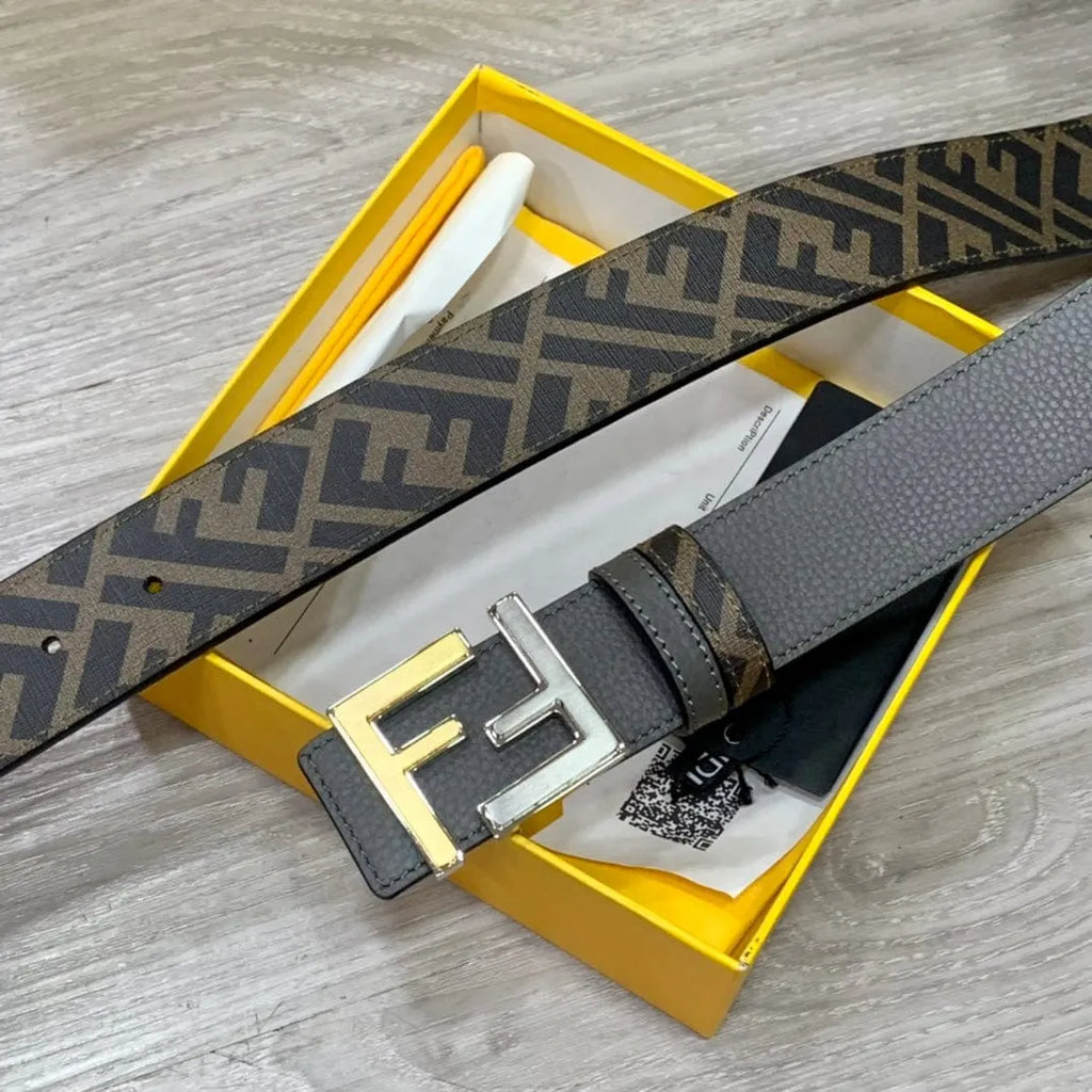 ★FENDI★リバーシブル FF レザーベルト4.0cm