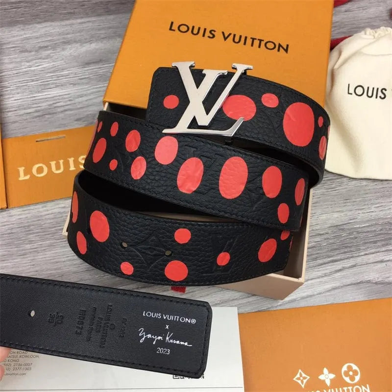 Louis Vuitton 草間彌生 40mm ドット リバーシブルベルトM0673T