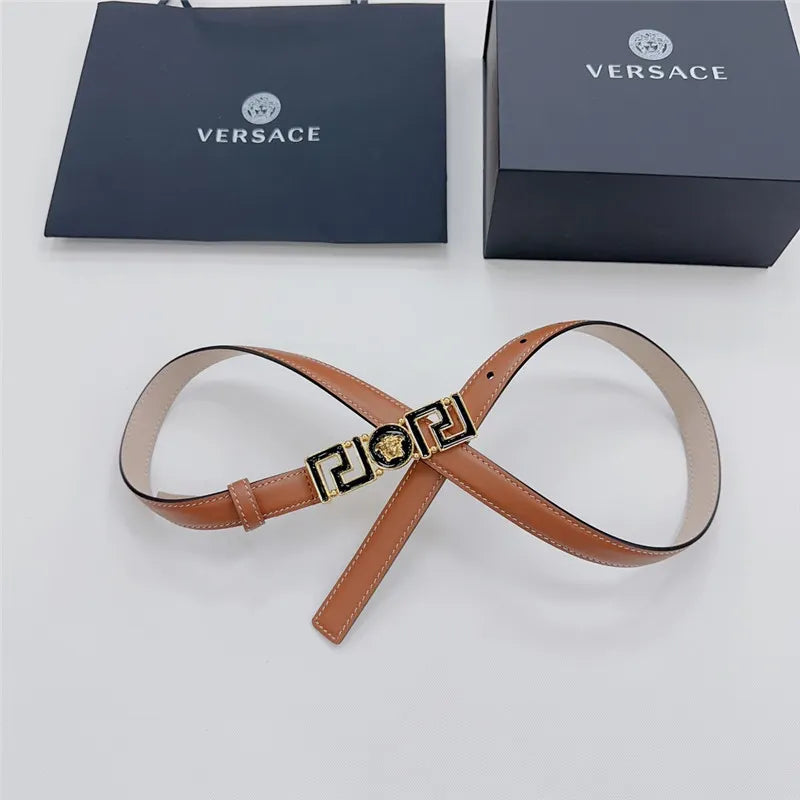 versace reversible original calfskin nubuck bottom belt