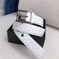 BOTTEGA VENETA イントレチアトベルト3.5cmホワイト