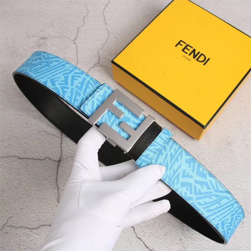 FENDI FFロゴ レザー ル ベルト4.0cm