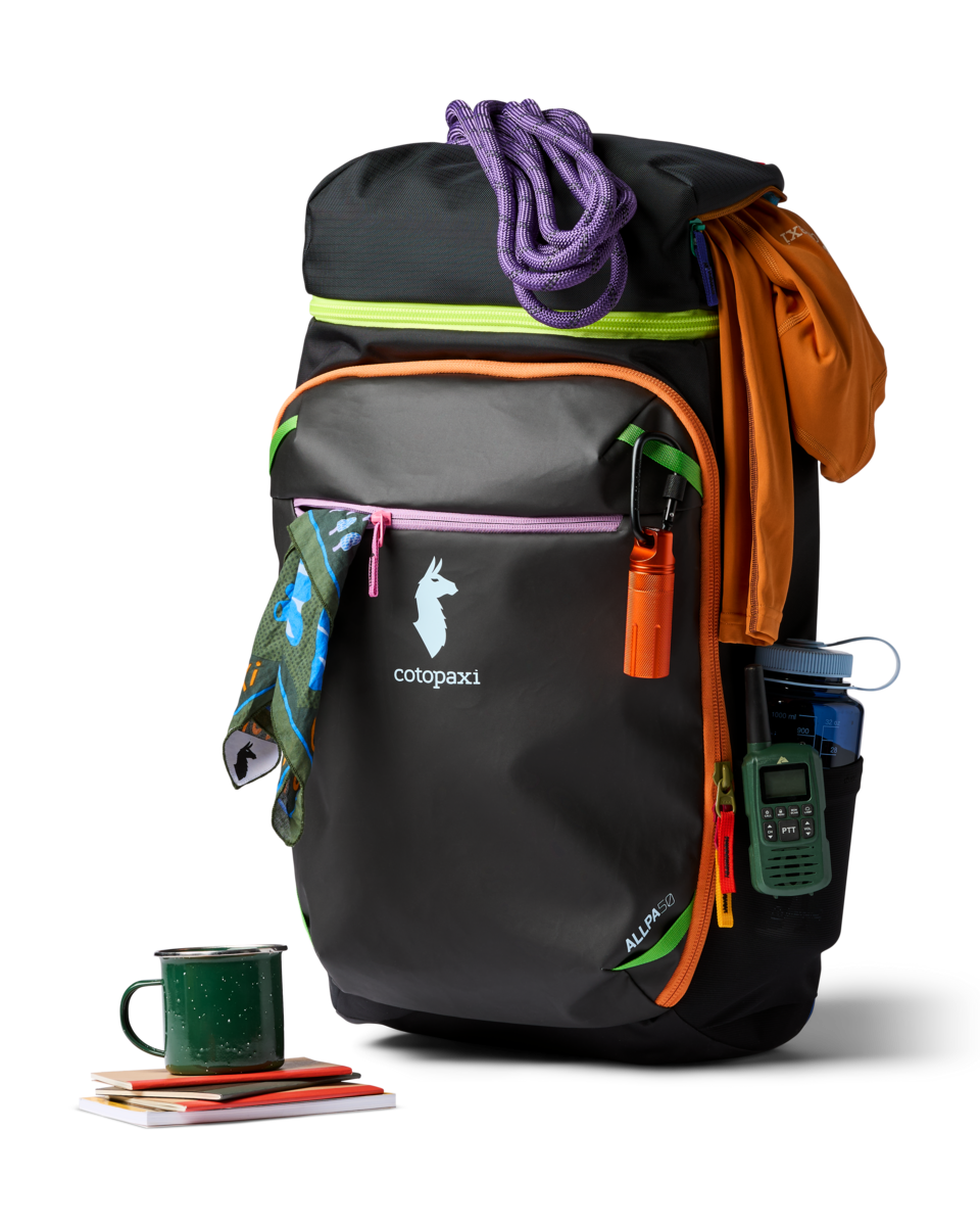Allpa 50L Adventure Travel Pack - Del Día Dark