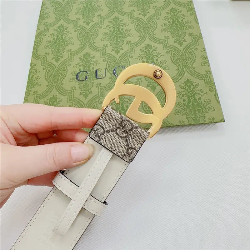 gucci new double-sided original calfskin belt