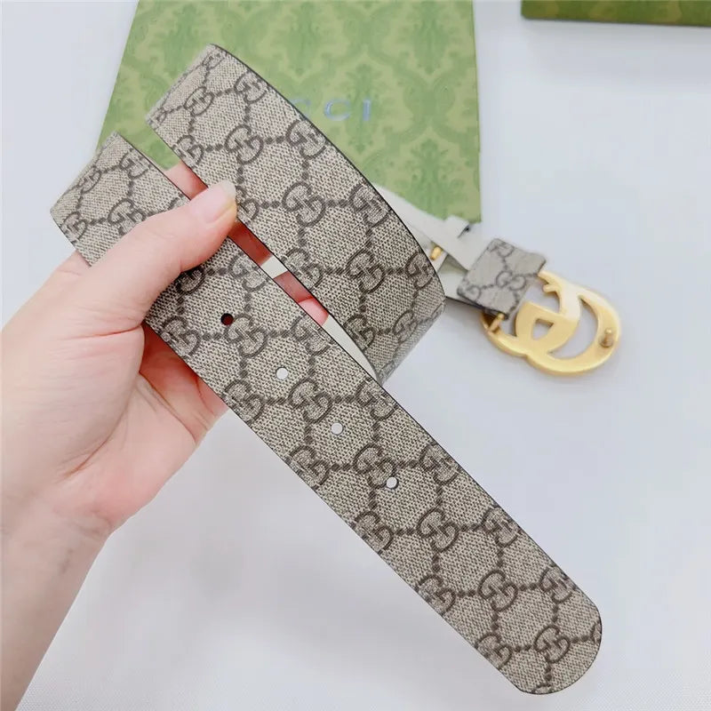 gucci new double-sided original calfskin belt