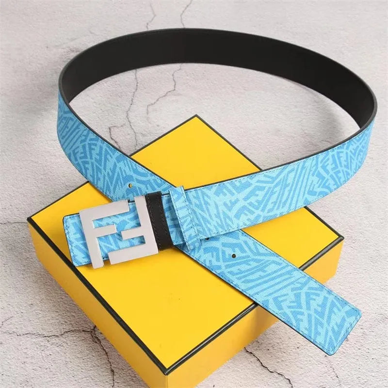 FENDI FFロゴ レザー ル ベルト4.0cm