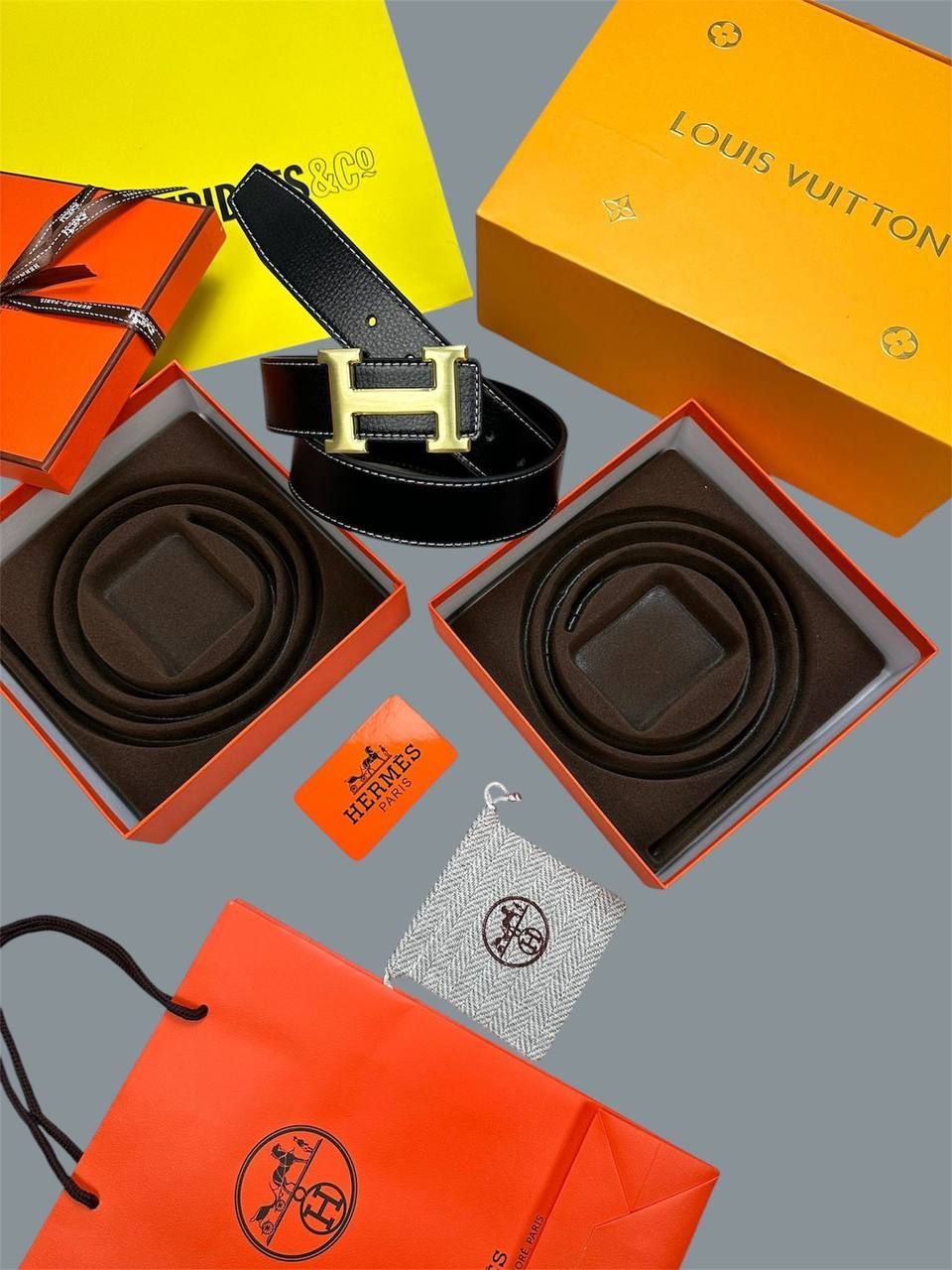 Hermes Classic Glossy Buckles Adjustable Men’s Belts in Different Colors