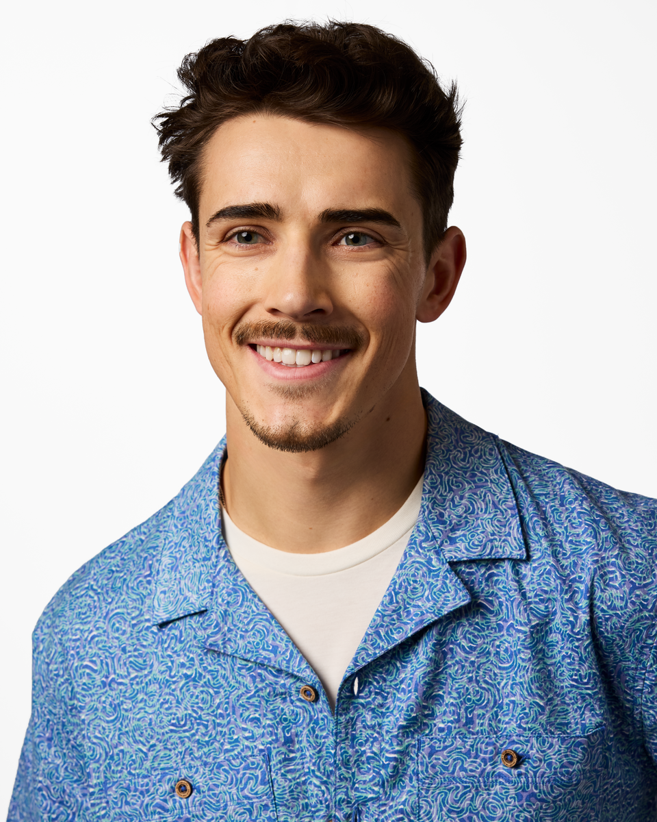 Afuera Button Up Shirt - Print - Men's